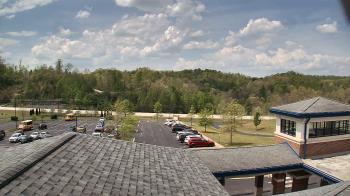 Weather camera view of Wrigley Elementary School.