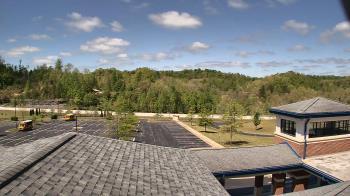 Weather camera view of Wrigley Elementary School.