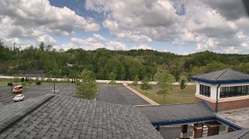 Weather camera view of Wrigley Elementary School.