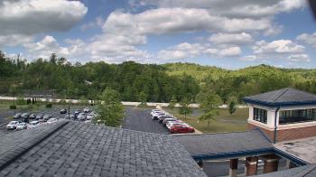 Weather camera view of Wrigley Elementary School.