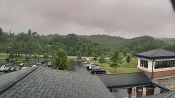 Weather camera view of Wrigley Elementary School.