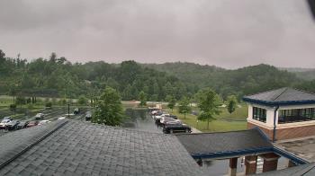 Weather camera view of Wrigley Elementary School.