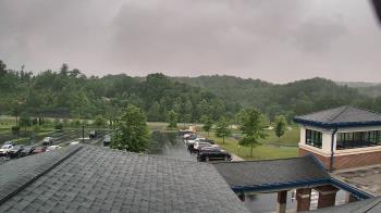 Weather camera view of Wrigley Elementary School.