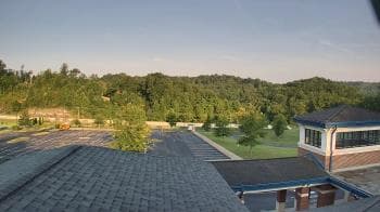 Weather camera view of Wrigley Elementary School.