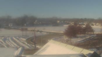 Weather camera view of Waterville Senior High School.