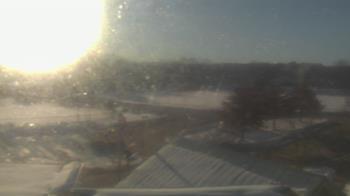 Weather camera view of Waterville Senior High School.