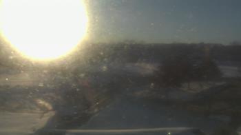 Weather camera view of Waterville Senior High School.