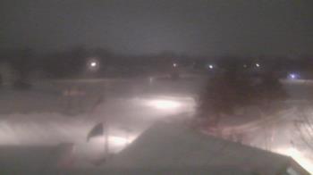 Weather camera view of Waterville Senior High School.