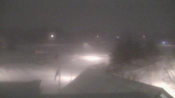 Weather camera view of Waterville Senior High School.