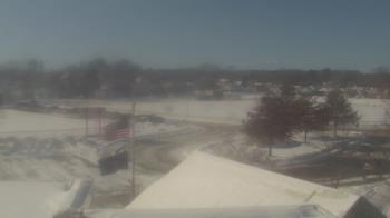 Weather camera view of Waterville Senior High School.