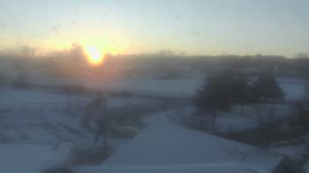 Weather camera view of Waterville Senior High School.