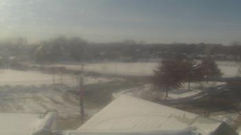 Weather camera view of Waterville Senior High School.