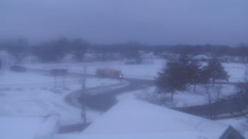 Weather camera view of Waterville Senior High School.