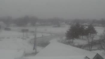 Weather camera view of Waterville Senior High School.