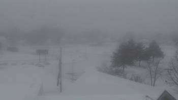 Weather camera view of Waterville Senior High School.