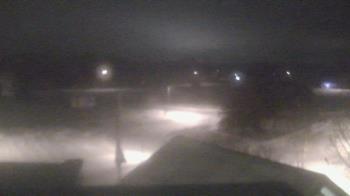 Weather camera view of Waterville Senior High School.