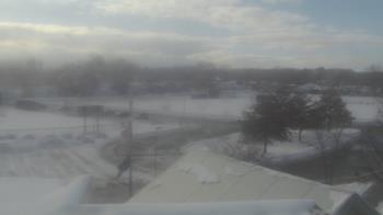 Weather camera view of Waterville Senior High School.