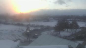Weather camera view of Waterville Senior High School.