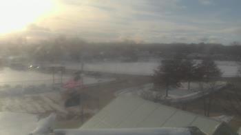Weather camera view of Waterville Senior High School.
