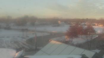 Weather camera view of Waterville Senior High School.