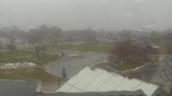 Weather camera view of Waterville Senior High School.