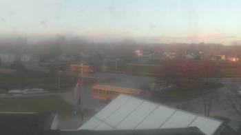 Weather camera view of Waterville Senior High School.