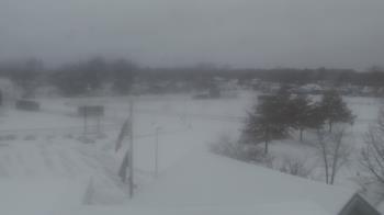 Weather camera view of Waterville Senior High School.
