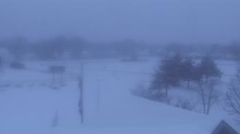 Weather camera view of Waterville Senior High School.
