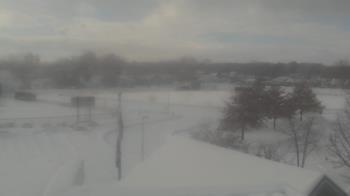 Weather camera view of Waterville Senior High School.
