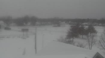 Weather camera view of Waterville Senior High School.