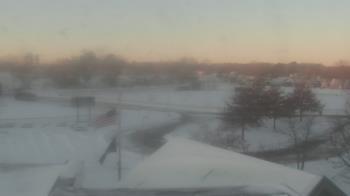 Weather camera view of Waterville Senior High School.