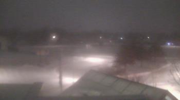 Weather camera view of Waterville Senior High School.