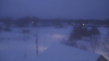 Weather camera view of Waterville Senior High School.