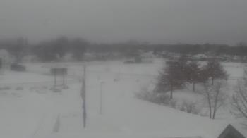 Weather camera view of Waterville Senior High School.