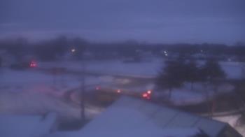 Weather camera view of Waterville Senior High School.