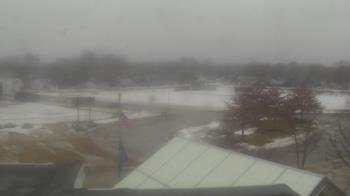 Weather camera view of Waterville Senior High School.
