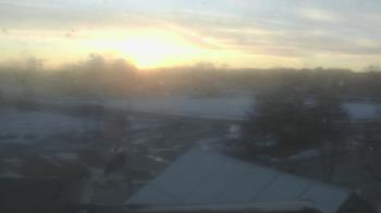 Weather camera view of Waterville Senior High School.