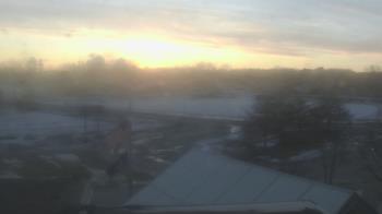 Weather camera view of Waterville Senior High School.