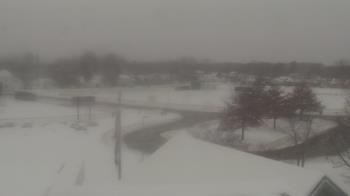 Weather camera view of Waterville Senior High School.
