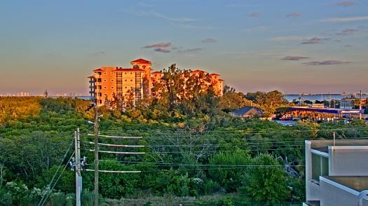 Weather camera view of WTSP-TV.