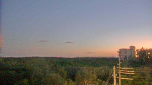 Weather camera view of WTSP-TV.