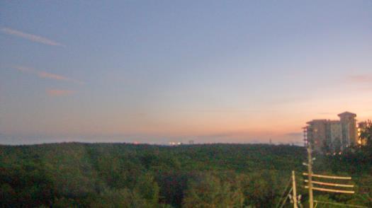 Weather camera view of WTSP-TV.