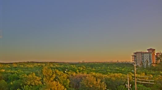 Weather camera view of WTSP-TV.