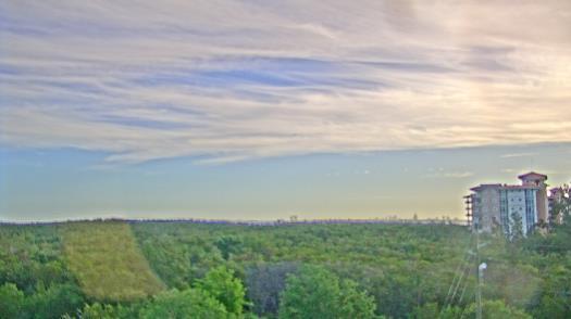 Weather camera view of WTSP-TV.