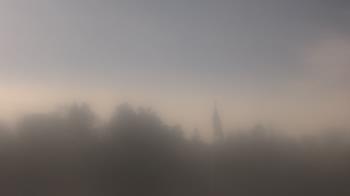 Weather camera view of Claypit Hill Elementary School.