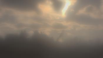 Weather camera view of Claypit Hill Elementary School.