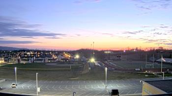 Weather camera view of Waynesboro HS.