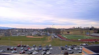 Weather camera view of Waynesboro HS.