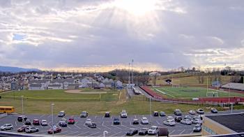 Weather camera view of Waynesboro HS.