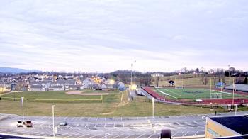 Weather camera view of Waynesboro HS.
